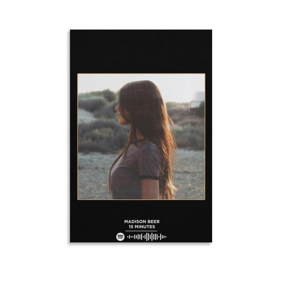 Madison Beer Minutes Canvas Poster Wall Decorative Art Painting Living Room Bedroom Decoration Gift