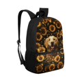 thumbnail image 2 of Uourmeti Dog Pattern Backpack for Kids, 17 Inch Durable Fabric Premium Quality School Backpack for Travel Outdoor, 2 of 6