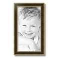 thumbnail image 2 of ArtToFrames 9" x 17" Black Panel With Gold Lip Picture Frame, 9x17 inch Multi Wood Poster Frame (WOM-5092),  Pack, 2 of 7