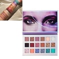 thumbnail image 3 of 18 Colors Eyeshadow Palette Long Lasting Shimmer Matte Glitter Eye Shadow Makeup Pallet, 3 of 9