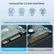 thumbnail image 2 of Cable adaptador de disco duro USB3.0 Interfaz SATA Plug and Play para SSD HDD de 2,5 pulgadas, 2 of 8