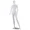 White, variant on ZenStyle 70-Inch Female Full Body Adjustable Mannequin, PP PVC Iron, Black