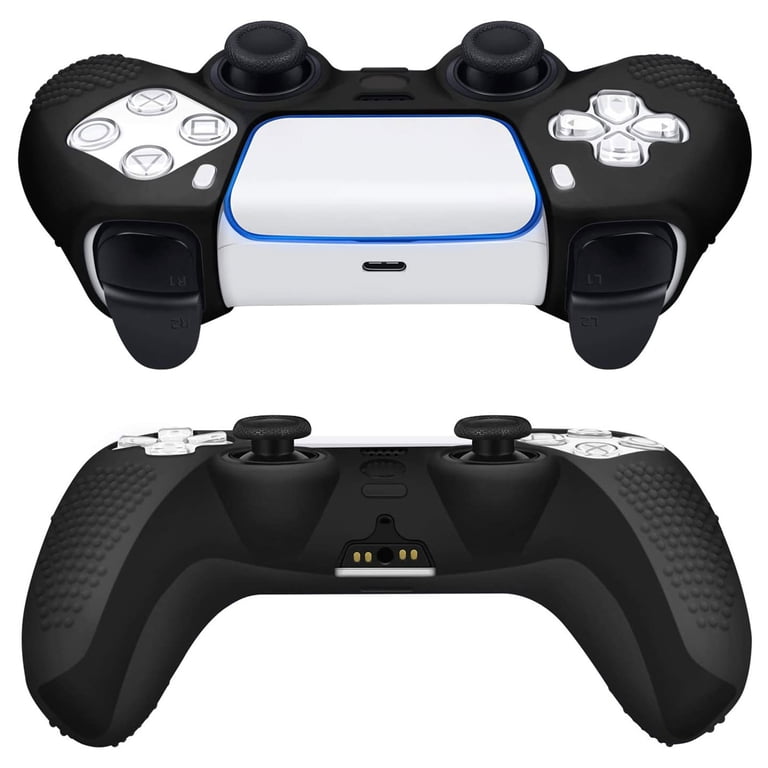 EEEkit PS5 Controller Silicone Case Black 10 Grips photo 7