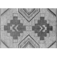 thumbnail image 1 of Ahgly Company Indoor Rectangle Abstract Gray Modern Area Rugs, 2' x 5', 1 of 4
