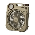 thumbnail image 2 of Ventilador de Camping, ventilador de escritorio versátil USB para sala de estar, escritorio, interior y exterior Caqui, 2 of 8