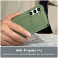 thumbnail image 7 of Feishell for Samsung Galaxy S25 Case, Heavy Duty Drop Protection Non-slip Texture Armor Anti-Fingerprint Shockproof Anti-Scratch Silicone Slim Cute Phone Case for Samsung Galaxy S25,Green, 7 of 7