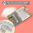 thumbnail image 5 of 100 Envelopes Money Saving Challenge Money Saving Binder 100 Envelope Challenge Binder Savings Binder Envelope A5 Savings Challenge Book (A5grey), 5 of 12