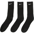 thumbnail image 3 of Men's Nike 3-pack Everyday Cushion Crew Training Socks Color: Black Size: 8-12, 3 of 5