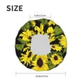 thumbnail image 5 of Yiaed Sunflowers In Vintage Print Reusable Shower Cap & Bath Cap & Lined, Oversized Waterproof Shower Caps Designed for all Hair Lengths, 5 of 7