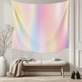 thumbnail image 5 of Pink Purple Tapestry for Bedroom Wall Hanging Tapestry, Modern Colorful Ombre Abstract Tie Dye Art Ceiling Backdrop Tapestries Poster Blanket Wall Decor for Teens Room Living Room Dorm 39" x 59", 5 of 8