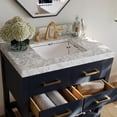 thumbnail image 5 of Ancerre Designs Elizabeth 36" Wood Bathroom Vanity Set in Heritage Blue, 5 of 9