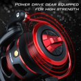 thumbnail image 4 of czcpp-Fishing reels Light Weight Saltwater Spinning Reel - 39.5 LB Carbon Fiber Drag,12+1 BB Ultra Smooth All Aluminum Inshore Reel for Saltwater or Freshwater, 4 of 4