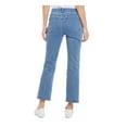 thumbnail image 2 of NYDJ Womens Blue Pocketed Button Fly Ankle Straight leg Jeans XL, 2 of 3