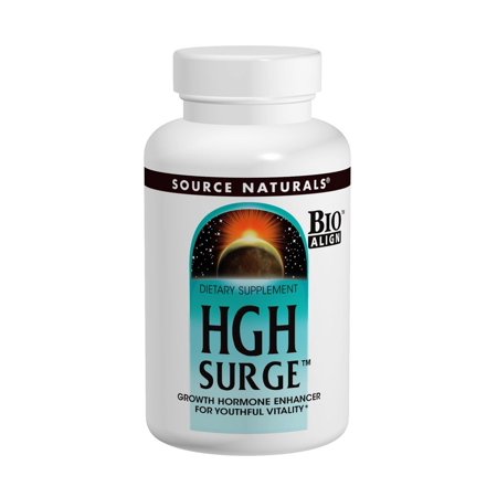 HGH Surge Source Naturals, Inc. 50 Tabs (Best Hgh Supplement For Men)