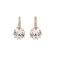 thumbnail image 1 of Pendientes de circón Sunnimix Estilo Oro Cobre Dorado, 1 of 7