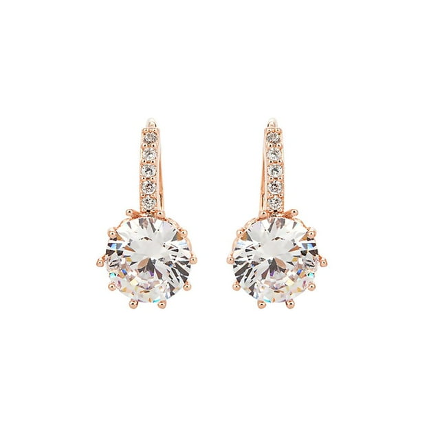 Pendientes de circón Sunnimix Estilo Oro Cobre Dorado