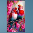 thumbnail image 3 of Pintura de diamante 5D DIY Kit de pájaro de taladro redondo completo decoración del hogar arte artesanal, 3 of 9