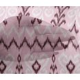 thumbnail image 4 of Tissu Imprimé Chevron & Swirl Ikat 1 Yard 42 Inch, 4 of 4