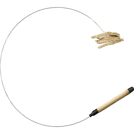 Cat Toy 18 Inch Wand - Ethical Cat-Cat Prancer Linen Teaser Wand- Assorted 36 Inch