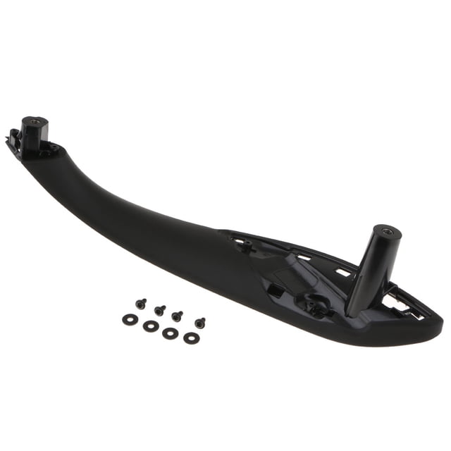 Reemplazo de la manija del de la puerta del ajuste interior negro delantero derecho para F30 F80 kusrkot Cubierta interior del tirador del panel de la puerta