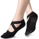 thumbnail image 2 of Calcetines de barra de ballet para yoga, pilates, antideslizantes, acolchados, para mujer, paquete de 5 pares, 2 of 4