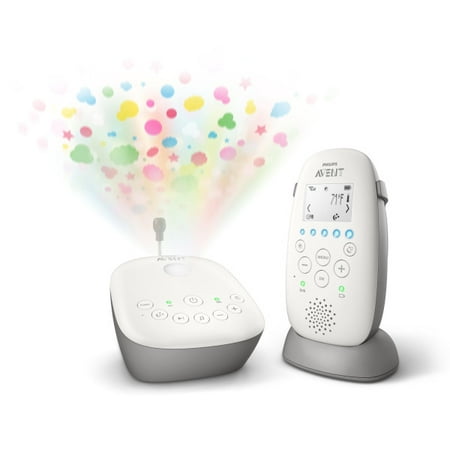 Philips Avent Dect Audio Baby Monitor with Starry Night Projector