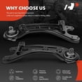 thumbnail image 4 of A-Premium 2 x Rear Suspension Trailing Arm Compatible with Hyundai Santa Fe 2013-2014, AWD Only, 4 of 8