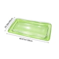 thumbnail image 2 of Thickened PVC Inflatable Swimming Pool Floating Drink Cooler Bar, Multi Slot Beverage Fruit Snack Serving Tray with Cup Holders, Summer Water Party Accessory for Pool Beach Lake Outdoor, Green, 2 of 5