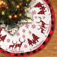 thumbnail image 4 of Falda Festiva Para Árbol De Navidad Con Bonitos Estampados. Perfecta Para Crear Recuerdos Mágicos Esta Temporada., 4 of 5