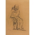 thumbnail image 3 of Alexandre Cabanel 11x14 Black Modern Framed Museum Art Print Titled - St. Louis During Justice (C. 1875), 3 of 5