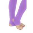thumbnail image 3 of Vivian's Fashions Long Leggings - Cotton/Stirrup (Junior and Junior Plus Sizes), 3 of 3