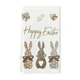 thumbnail image 2 of XGFHYJEH Easter Decoration, Easter Decorations for the Home, Easter Decor, Easter Polyester Cotton Platter Towel Kitchen Rag Easter Towel, 2 of 6