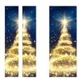 thumbnail image 1 of Calcomanía para puerta de Navidad, árbol de Navidad dorado impermeable, pegatina de pared para árbol de Navidad, calcomanía para árbol de Navidad, artesanía Superior Jadeshay A, 1 of 8