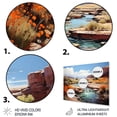 thumbnail image 3 of Designart "Scenic Splendor of Nevada s Canyons IV" Landscapes Metal Wall Decor, 3 of 5