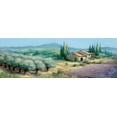 thumbnail image 2 of Withaar, Reint 18x9 Gold Ornate Wood Framed with Double Matting Museum Art Print Titled - Provence II, 2 of 4