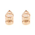 thumbnail image 4 of Guardoinrt Electroplated Metal Birdcage Shape Tea Light B- Candle Holder Rose Gold Type A 2Set, 4 of 6
