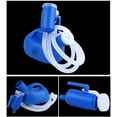 thumbnail image 3 of Blasgw Capped Urinal With Tube Urinal For The Elderly, Male And Female Household, In Car Urinal, Large Capacity Night Urinal White, 3 of 8
