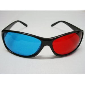 Classic Style 3d Glasses in Red- Blue for Movie and Games, gameExtra movie ToughBox Clock Design Comfy Beige Cloth Available Best Pack 10 Hair Holster.., By H-M (Best Ebay Shop Designs)