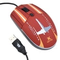 thumbnail image 3 of Mouse USB 800 / 1200 / 1600 DPI con luz LED Star Wars™ modelo Xwing multicolor, 3 of 4