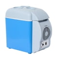 thumbnail image 1 of Refrigerador para coche, mininevera de refrigeración rápida de 12V, congelador portátil para el cuidado de la piel, bebidas, alimentos, cosméticos, hogar, coche, 7,5l Jadeshay A, 1 of 6