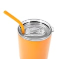 thumbnail image 4 of Makerflo 30 oz Orange Powder Coated Tumbler - Pack of 1, Ideal for DIY Crafts- Laser Engraving, And Handle Sold Separately, 4 of 8