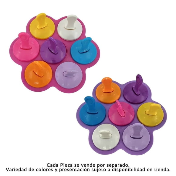 Molde para Paletas Prichos Flor Varios Modelos 1 Pieza