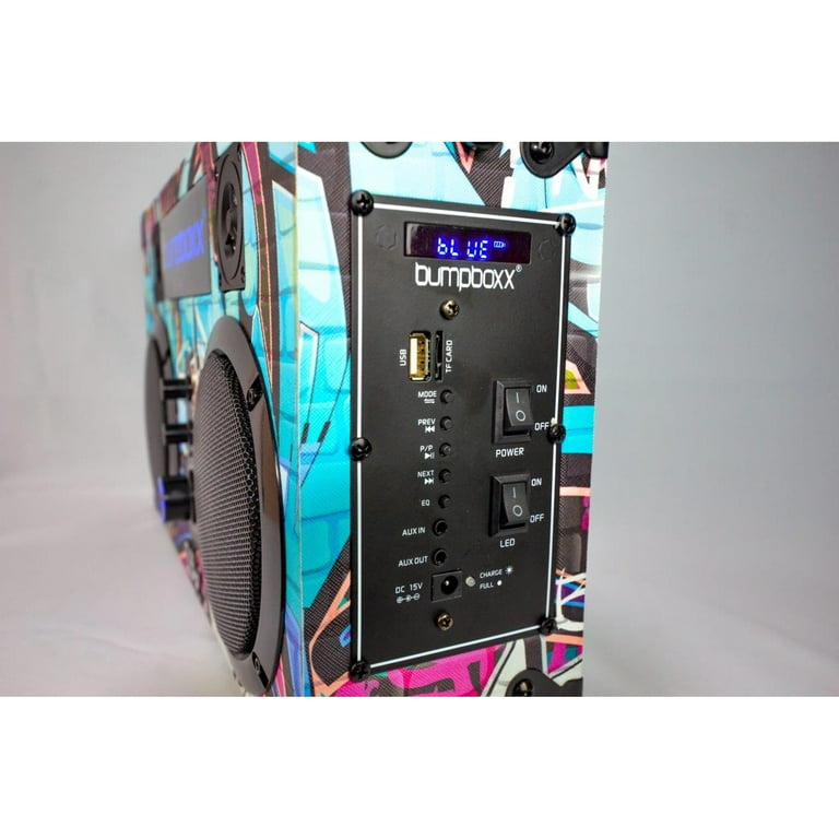 Bumpboxx Ultra NYC Graffiti Boombox | Wireless Bluetooth Bumpboxx Ultra NYC Graffiti Boombox | Wireless Bluetooth