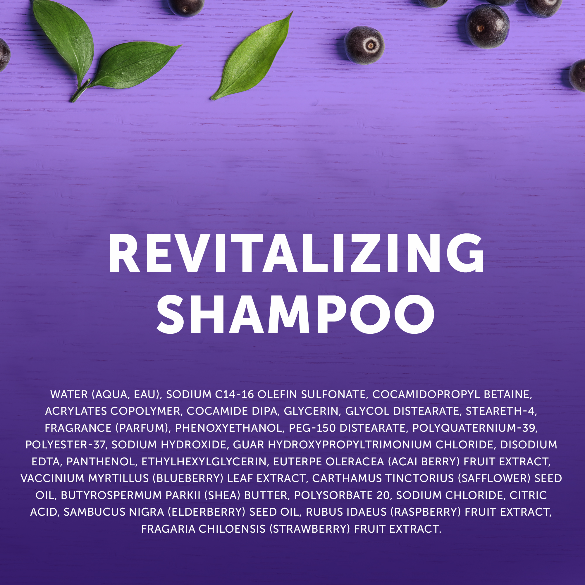 Cantu Revitalizing Shampoo with Acai Berry and Shea Butter, 13.5 fl oz. - image 2 of 9