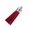thumbnail image 2 of Yuarrent 28 piezas llavero dijes creativo delicado llavero colgante borlas Simple bolso decoración borla artesanía decoración DIY accesorio Artesanía Rojo oscuro Yuarrent HA059646-10B, 2 of 6