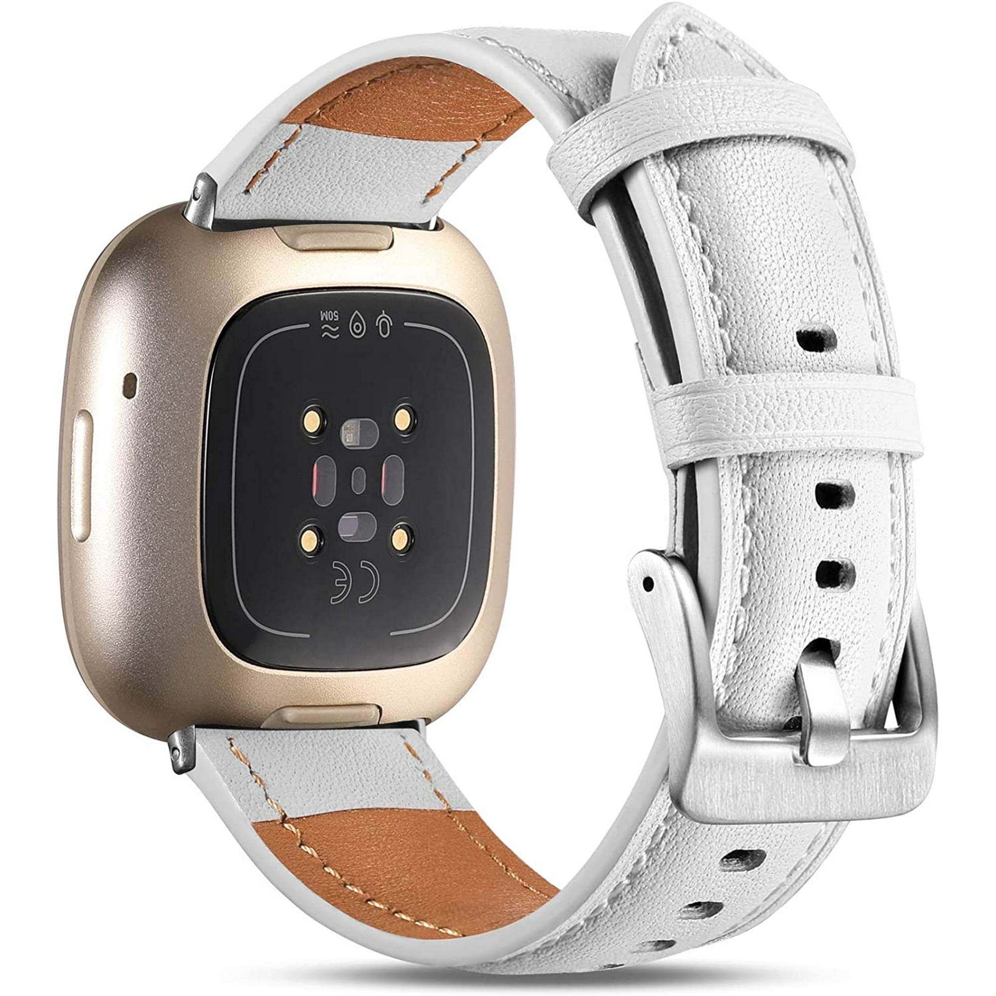 Bracelet Sport Reglable Fitbit Bracelet Silicone Fitbit Versa 3/4 - Rechange Réglable Sport Confortable Bracelet Rechange Sense 2