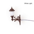 thumbnail image 4 of Ounissouiy Luces de jardín, de arena para construcción, lámpara LED de Metal a escala para exteriores, accesorios de diseño, lámparas colgantes Artesanía Bronce (luz blanca) Ounissouiy HA064123-03, 4 of 6