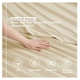 thumbnail image 3 of KriKac Queen Sheet Set - 4 Piece Bed Sheets for Queen Size Bed, Deep Pocket, Hotel Luxury, Extra Soft, Breathable and Cooling, Beige Cream Queen Size Sheets, 3 of 9