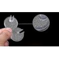 thumbnail image 3 of 2 pares de sandalias protectoras de dedos de silicona, sandalias transparentes, almohadillas para los dedos, 3 of 5