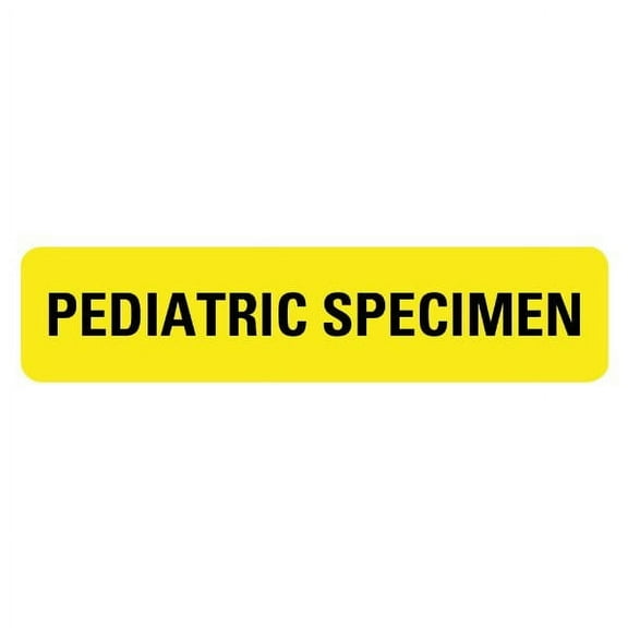 PEDIATRIC SPECIMEN Labels